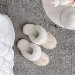 Slippers AMANDA + Ecru | TOGAS