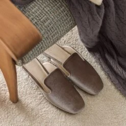 Slippers ART DECO + Brown | TOGAS -Togas 1 67 29 1532 1