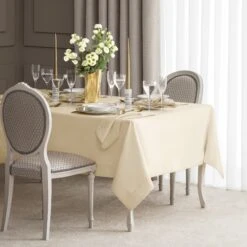 Table Linen ARRICA -Togas ARRICA TABLECLOTH ECRU LS VRTCL a3e8