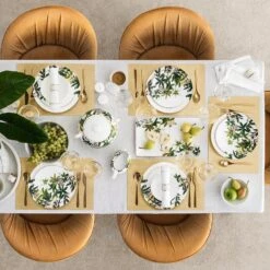 Salad Plate BELIZE 10 Salad Plate BELIZE -Togas BELIZE SET LS HRZNTL 35a2