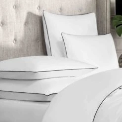 Pillowcase CLARITY 9 Pillowcase CLARITY -Togas CLARITY WHITE BLACK BL DTL 02 6473