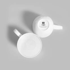 Coffee Pair LOTUS -Togas CUP FROM ABOVE 131a