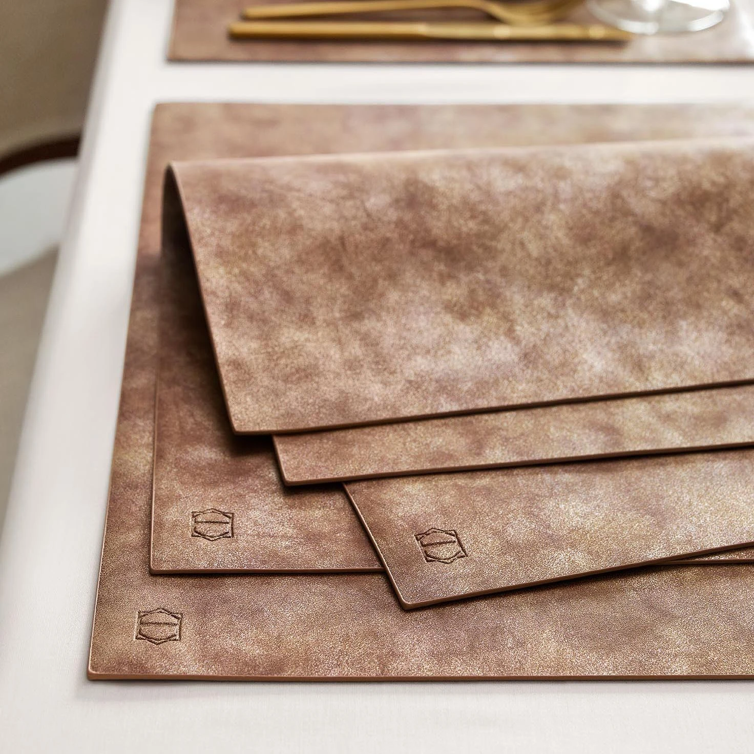 Placemat DANFORD + Brown | TOGAS 4 Placemat DANFORD + Brown | TOGAS - Image 2