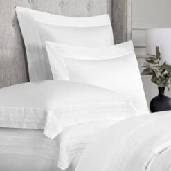Duvet Cover EDEN -Togas EDEN BL WHITE WHITE STICHING DTL 04 eed6