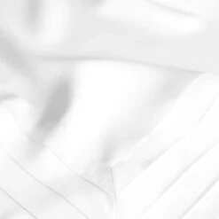 Duvet Cover EDEN -Togas EDEN WHITE WHITE STICHING SWATCH DTL 290b