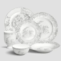 Dessert Plate MARTINELLI SENTIMENT -Togas MARTINELLI COUPLE COLLECTION bbb6