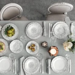 Salad Plate MARTINELLI NATUR -Togas MARTINELLI FLOWERS PLATES LS HRZNTL 97eb