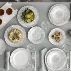 Dessert Plate MARTINELLI NATUR -Togas MARTINELLI FLOWERS PLATES LS VRTCL 1 0b31