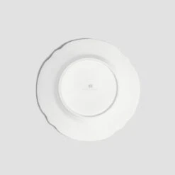 Dessert Plate MARTINELLI NATUR -Togas MARTINELLI FLOWERS PLATE DESSERT BACK 1123