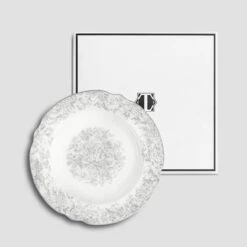 Soup Plate MARTINELLI NATUR -Togas MARTINELLI FLOWERS PLATE SOUP PCKNG 1943