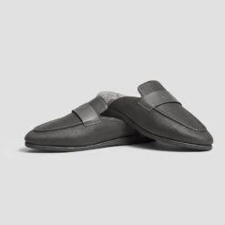Slippers MORTEN + Grey | TOGAS 15 Slippers MORTEN + Grey | TOGAS -Togas MONTER GREY MEN SLIPPERS DOUBLE 4a6b