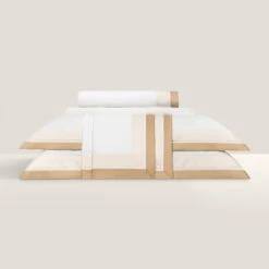 Duvet Cover PALLADA -Togas PALLADA WHITE ECRU BEIGE BL ISLT NEW 88d1