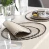 Placemat RANTE + Grey | TOGAS -Togas RANTE BEIGE PLCMT LS DTL 01 c51f