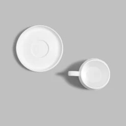 Coffee Pair LOTUS -Togas TEA CUP SET FROM ABOVE 0101