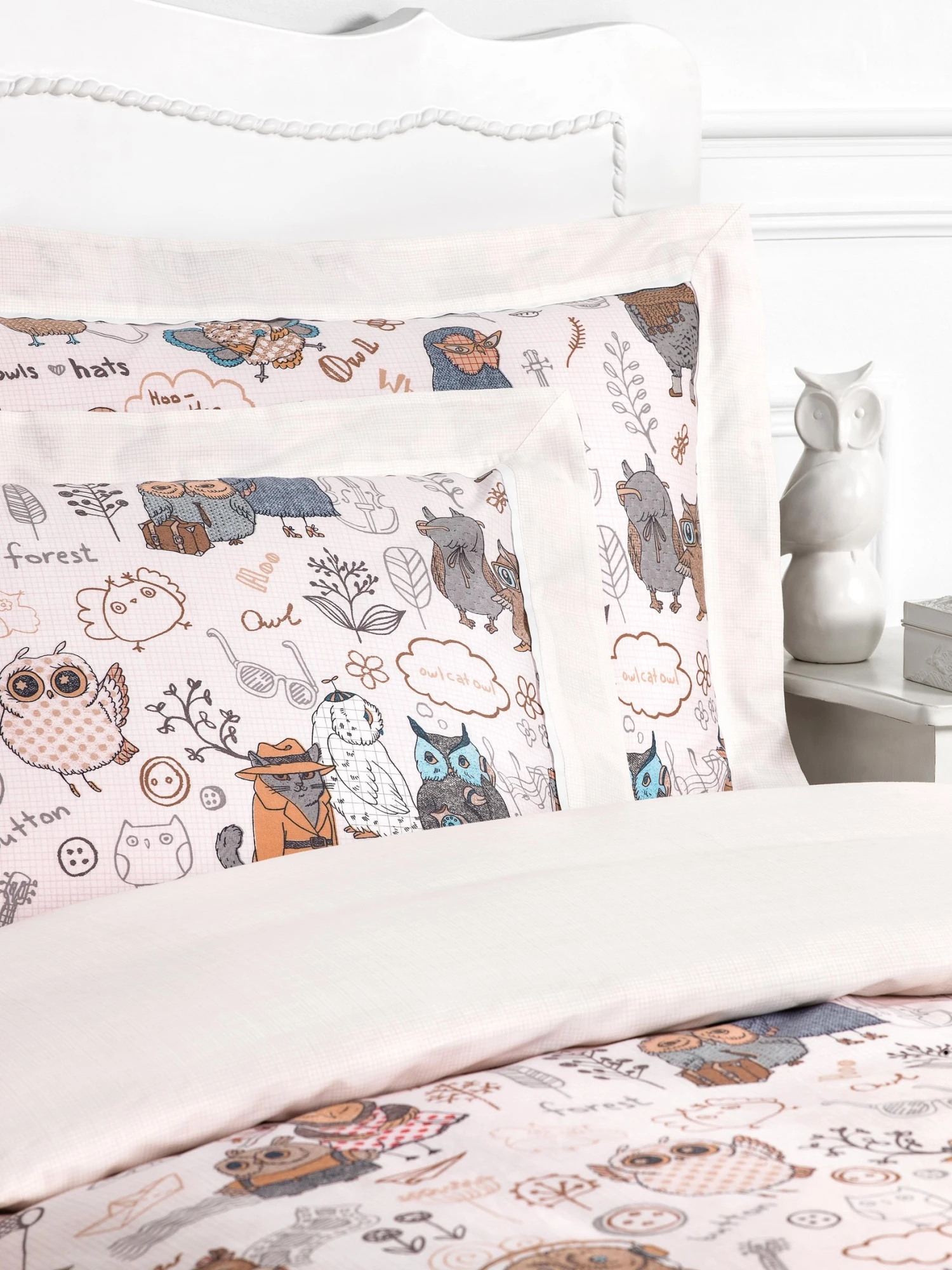 Bed Linen NAUGHTY OWLS SINGLE 6 Bed Linen NAUGHTY OWLS SINGLE - Image 5