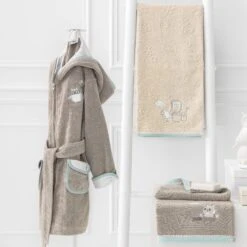 Kids Bathrobe CHEEKY OWLS