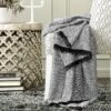Throw DERBY -Togas derby grey throw l s hover 8f9b