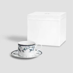 Tea Pair FIORE -Togas fiori cup with plate pckng 6f1f