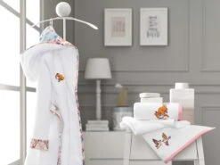 Kids Bathrobe FOSTER -Togas forest kids bthrb l s hrzntl 2 64f9