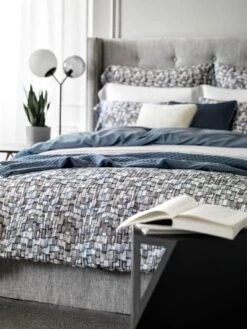 Duvet Cover GILBERT -Togas gilbert eden bl dtl ls 10894 2 1 c4f5