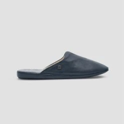Slippers GLEN + Blue | TOGAS -Togas glen dark blue slippers single 3e62