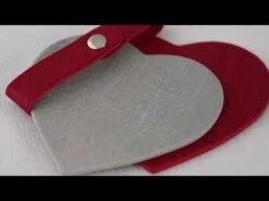 Wineglass Coaster EMERI + Red, Grey | TOGAS