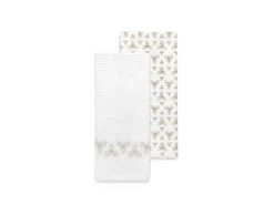 Kitchen Towel PASTORAL -Togas kelly white pastoral floral kitchen twls islt 6f3b