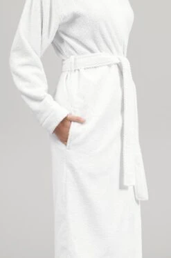 Bathrobe MIEL -Togas miel white bthrb ls 05 1e0b