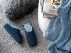 Slippers OLIVER + Blue | TOGAS 14 Slippers OLIVER + Blue | TOGAS -Togas oliver blue slippers ls 02 7d8d