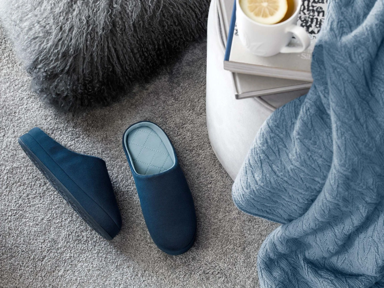 Slippers OLIVER + Blue | TOGAS 8 Slippers OLIVER + Blue | TOGAS - Image 6