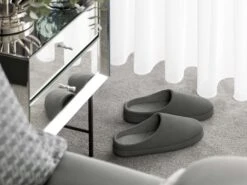 Slippers OLIVER + Grey | TOGAS 14 Slippers OLIVER + Grey | TOGAS -Togas oliver dark grey slippers ls 02 bc6b