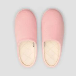Slippers OLIVIA + Pink | TOGAS -Togas olivia pink wo slippers from above1 e49c
