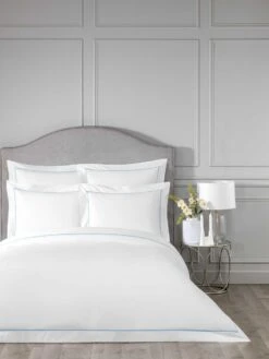 Duvet Cover PLAZA -Togas plaza white light blue bl pckng 2 2 ad43